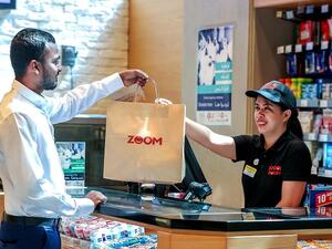 10 ZOOM stores are plastic-bag free, using paper bag alternatives to customers, with plans to eliminate using plastic bags across all stores in the near future. 