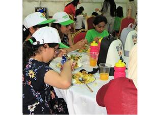 During the event