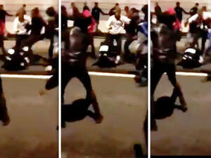 اعتداء وحشي على شرطية فرنسية ليلة رأس السنة