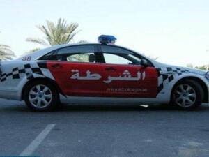 سيارة تابعة لشرطة ابوظبي

