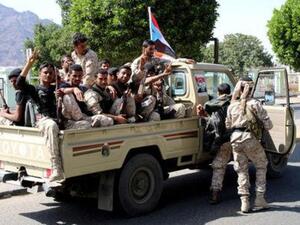 انفصاليون يمنيون جنوبيون في مدينة عدن

