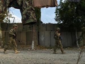 جنديان أميركيان في إقليم خوجياني في ولاية ننغرهار
