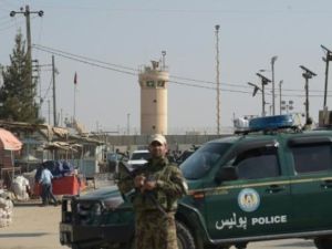 انتشار للقوات الامنية الافغانية قرب قاعدة باغرام

