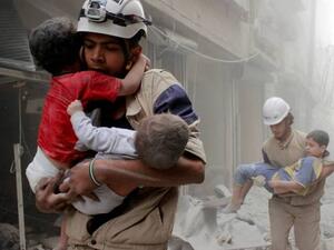 معاناة المدنيين بأحياء حلب الشرقية تتفاقم