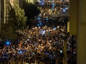 تظاهرة في الحسيمة ليل الثلاثاء

