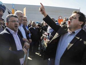 عرب اسرائيل يتظاهرون في القدس