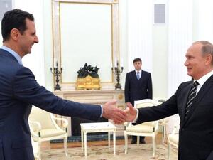 بوتين يبرق للاسد مهنئا "بالنصر الاستراتيجي" في دير الزور