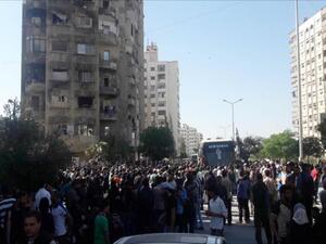 تنفيذ المرحلة الرابعة من اتفاق التسوية في برزة