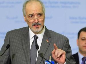 رئيس وفد الحكومة السورية بشار الجعفري