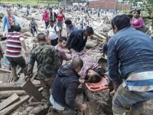 230 قتيلا اثر انهيار ارضي في كولومبيا 