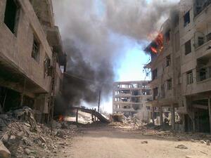 دوي انفجارات في الأحياء لدمشق