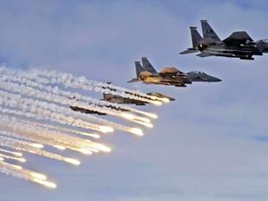 مئات الغارات تستهدف بلدات بمحافظة درعا 