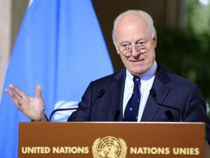 ستافان دي ميستورا المبعوث الخاص للأمم المتحدة لسوريا