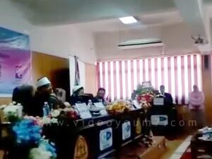 لقطة ماخوذة من الفيديو