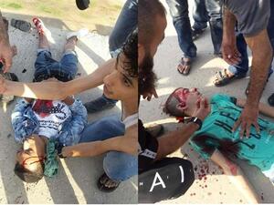 استشهاد طفلين بغارة على غزة
