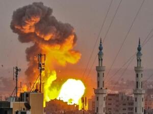 استشهاد 4 فلسطينين في قصف اسرائيلي مكثف على حدود قطاع غزة