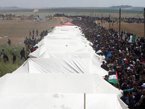 "مسيرة العودة الكبرى" بغزة