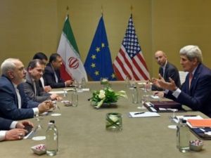 مباحثات نووية بين ظريف وكيري في جنيف
