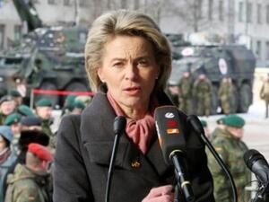 وزيرة الدفاع الالمانية اورسولا فون دير ليين 