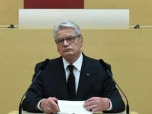 الرئيس الالماني يواكيم غاوك
