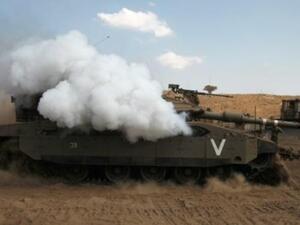 تمارين عسكرية اسرائيلية في الجولان المحتل
