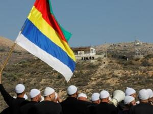 دروز من بلدة مجدل شمس في الجولان السوري المحتل
