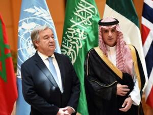 غوتيريش والجبير

