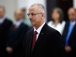 رئيس الوزراء الفلسطيني المستقيل رامي الحمد الله