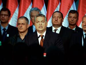 Hungarian Prime Minister Viktor Orban suffered a blow in his referendum against the EU's migrant quota plan after he failed to rally enough votes to reach the required 50 percent turnout, according to the first polls from the ruling Fidesz party. (AFP/Attila Kisbenedek)
