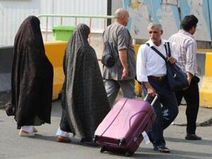 حجاج ايرانيون في شوارع مكة المكرمة
