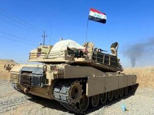 دبابة تابعة للجيش العراقي في كركوك