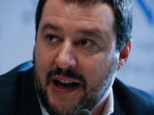 زعيم حزب رابطة الشمال الإيطالي ماتيو سالفيني
