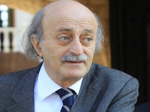 زعيم الطائفة الدرزية في لبنان وليد جنبلاط