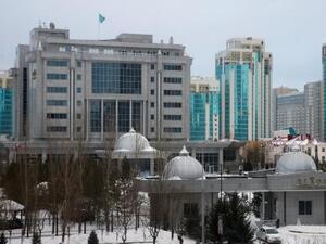 صورة عامة لفندق ريكسوس بريزدينت حيث تجرى محادثات السلام السورية في آستانة عاصمة قازاخستان
