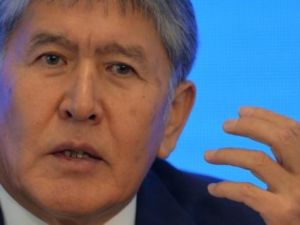 رئيس قرغيزستان الماظ بك أتامباييف
