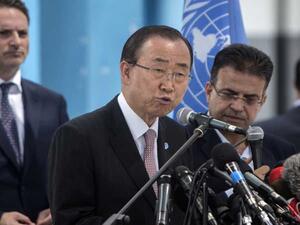 الامين العام للأمم المتحدة بان كي مون