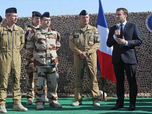 ماكرون في قطر

