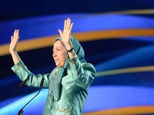 زعيمة المعارضة الايرانية مريم رجوي