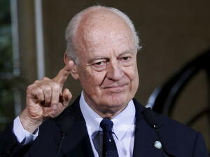 مبعوث الأمم المتحدة إلى سوريا ستيفان دي ميستورا