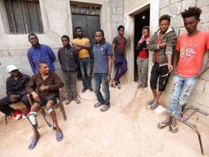 معاناة المهاجرين في ليبيا "تتفاقم" 
