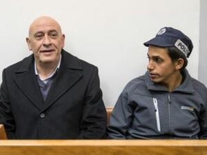 غطاس خلال مثوله امام محكمة ريشون عتصيون

