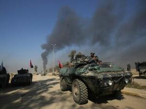 القوات العراقية تتقدم في حي الجوسق جنوب الموصل

