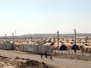 مخيم حمام العليل جنوبي الموصل
