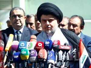 الزعيم العراقي الشيعي مقتدى الصدر