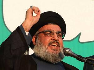 الأمين العام لجماعة حزب الله اللبنانية حسن نصر الله 