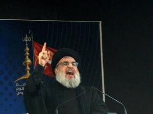 أمين عام حزب الله حسن نصر الله 
