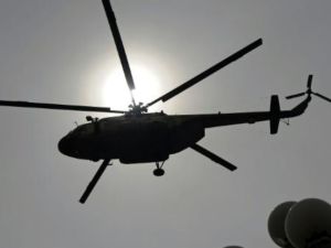 مروحية تابعة للقوات الباكستانية تحلق في اجواء اسلام اباد
