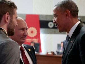 لقاء بوتين واوباما على هامش قمة ابيك في ليما

