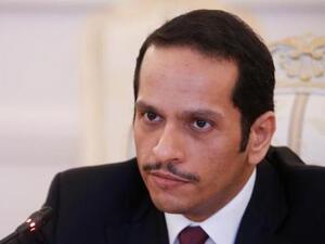 الشيخ محمد بن عبد الرحمن آل ثاني وزير الخارجية القطري

