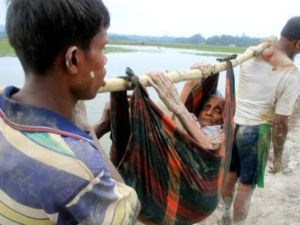 وصول 87 الفا من الروهينغا من بورما الى بنغلادش خلال 10 ايام

